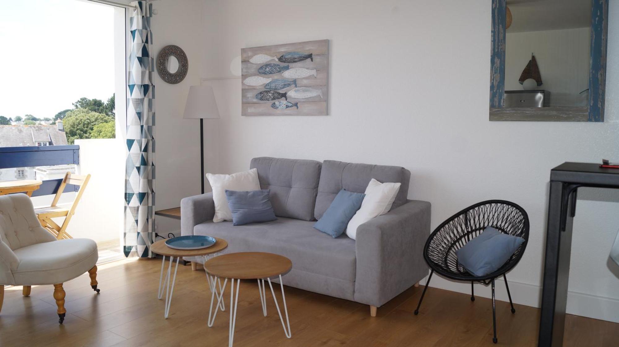 Appartement Vue Mer Bénodet Exteriör bild
